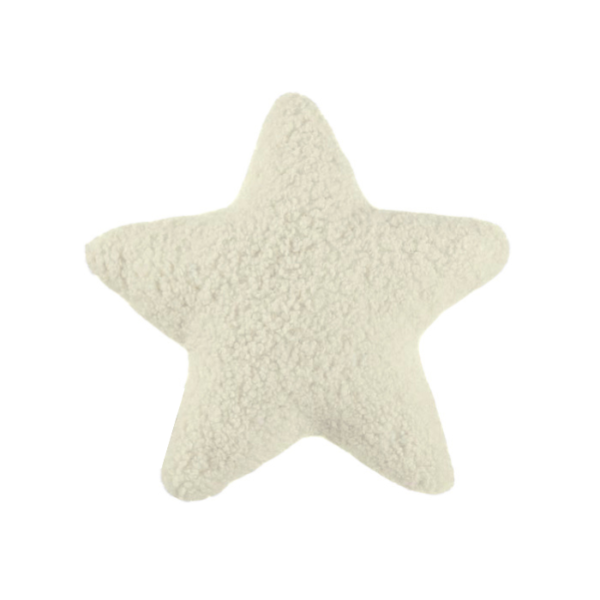 Star Shaped Bouclé Cushion